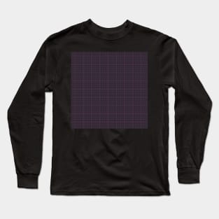 Chloe Plaid  Black & Magenta Long Sleeve T-Shirt